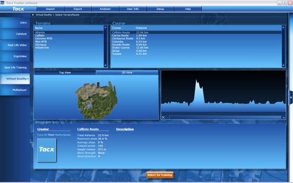 Multiple routes come pre-loaded on the Bushido PC Upgrade