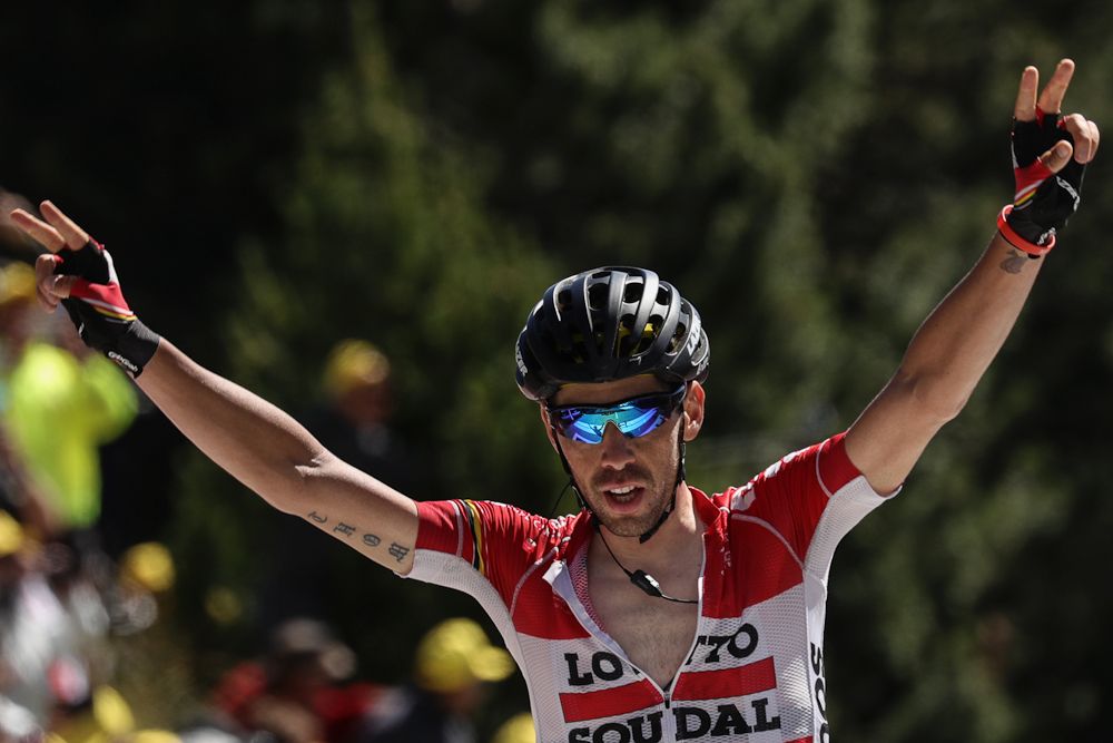 Thomas De Gendt wins stage 12 of the Tour de France