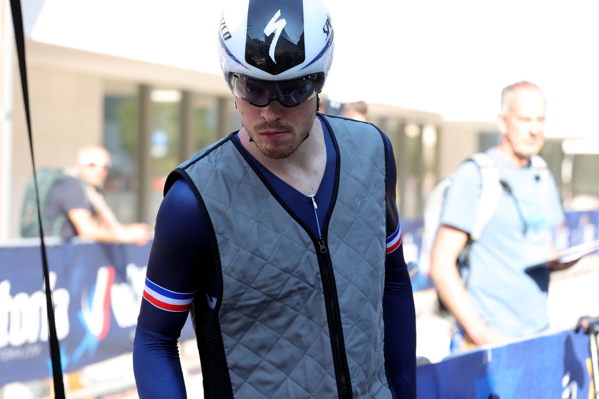 2021 UEC Road European Championships Trento Elite Mens Individual Time Trial 224 km 09092021 Remi Cavagna France photo Ilario BiondiBettiniPhoto2021
