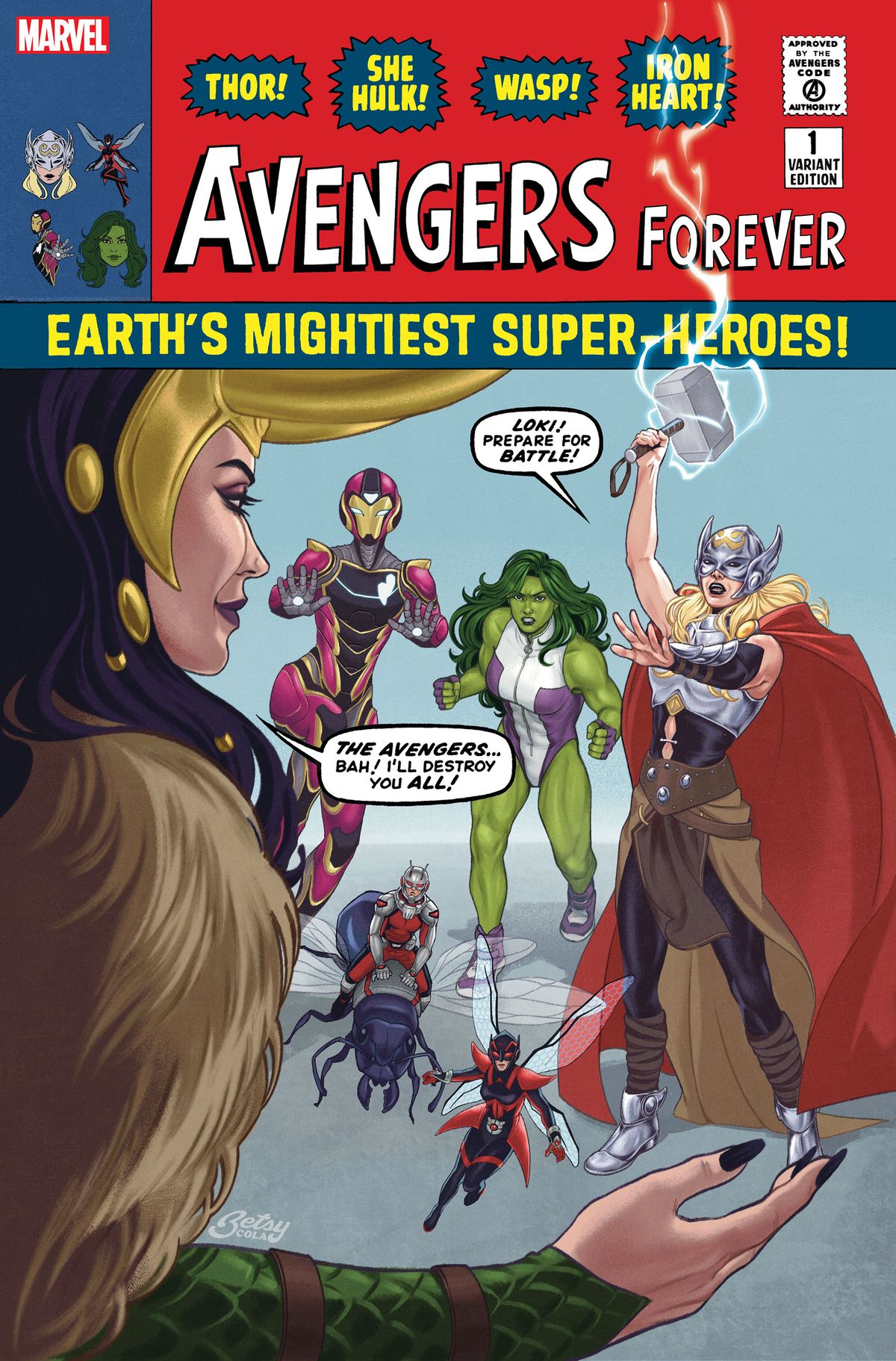 Avengers Forever #1 variant cover