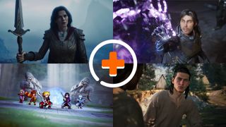 Upcoming RPGs for 2026 and beyond banner showing upcoming RPGs Fable, Exodus, Final Fantasy Resonance, and The Blood of Dawnwalker 