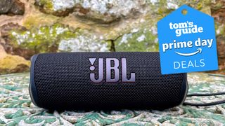 JBL Flip 6 with a Tom's Guide deal tag