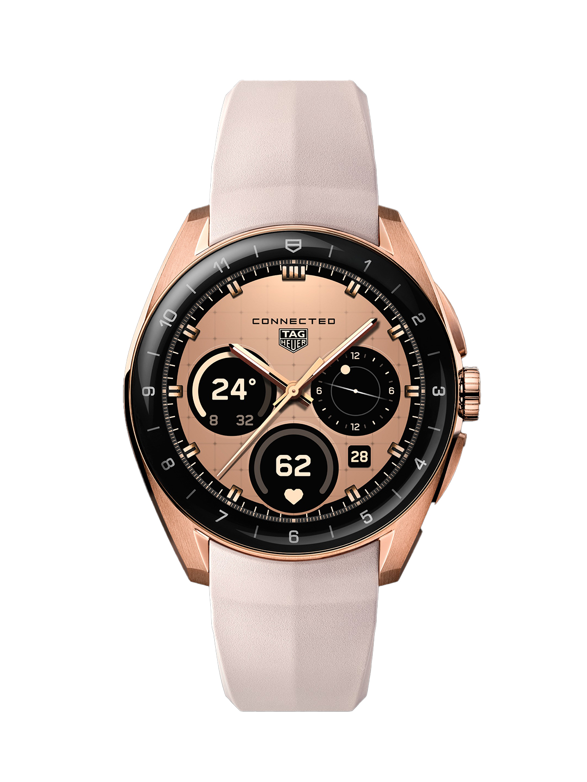 Tag Heuer Connected Calibre E5 Golden Bright Edition 40 Mm, Rose Golden Pvd Steel Sbt8011.bt0036