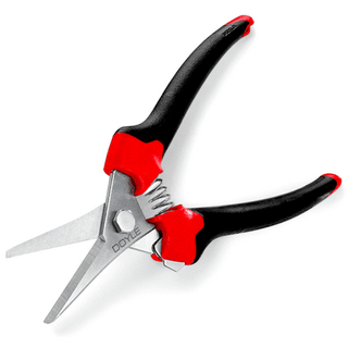 Doyle 7-1/2 In. Micro-Tip Pruner, Pruning Snip, Leaf Trimmer, Scissor, Quick Pruning Snip, Red