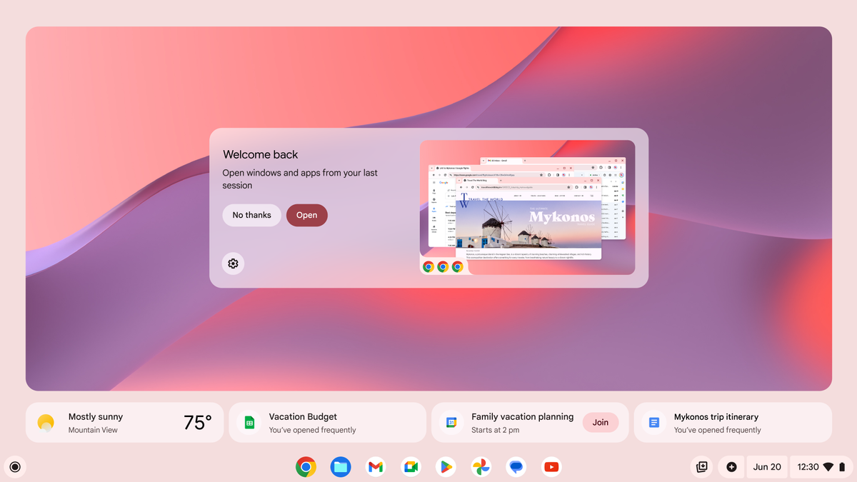 Chromebook Plus AI features