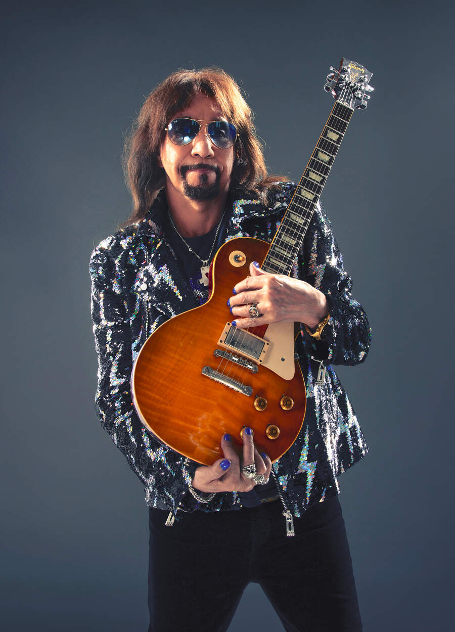 Ace Frehley studio portrait