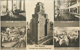 mandatory credit photo by historiashutterstock 7665062zo the barbizon hotel on lexington avenue and 63rd street new york city america 1930s historical collection 163