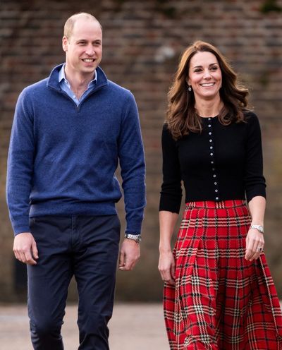 Kate Middleton and Prince William Had a Cute Snowball Fight During ...