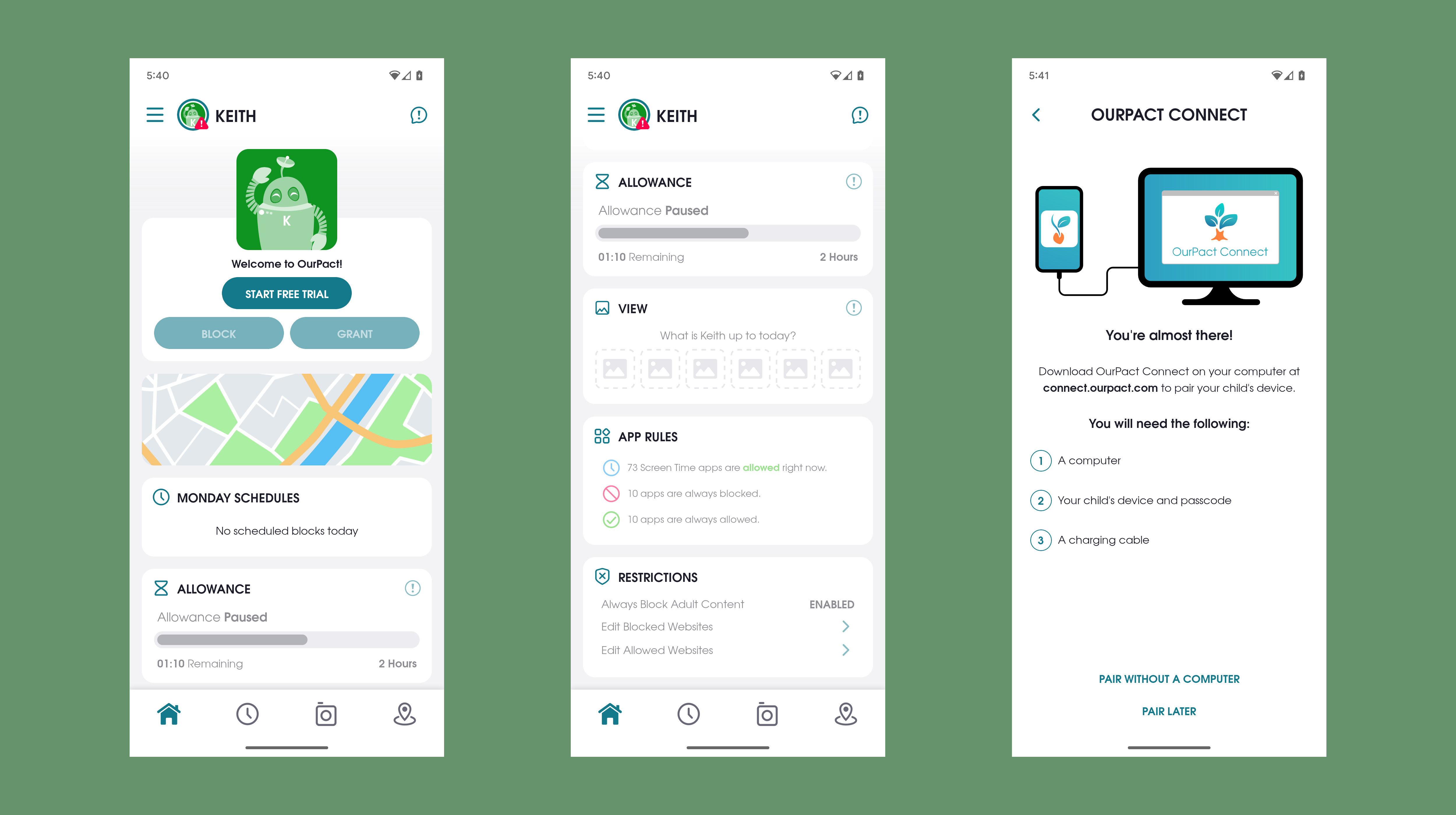 OurPact parental control app review