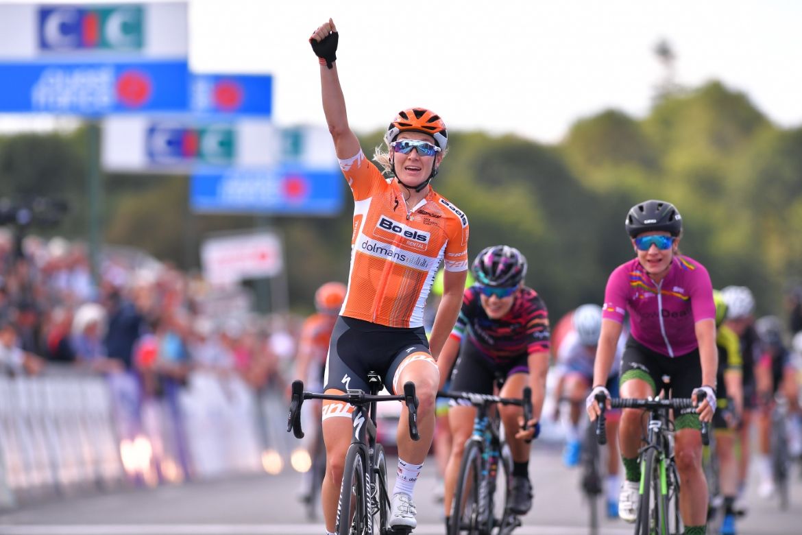 Amy Pieters (Boels Dolmans) wins the GP de Plouay