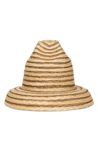 Magda Stripe Straw Hat