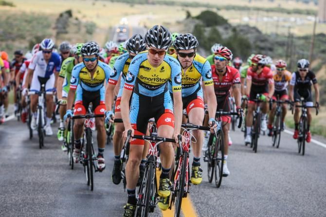SmartStop leading the group up today&rsquo;s climb