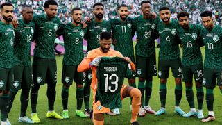 Saudi Arabia players pay tribute to Yasser Al-Shahrani