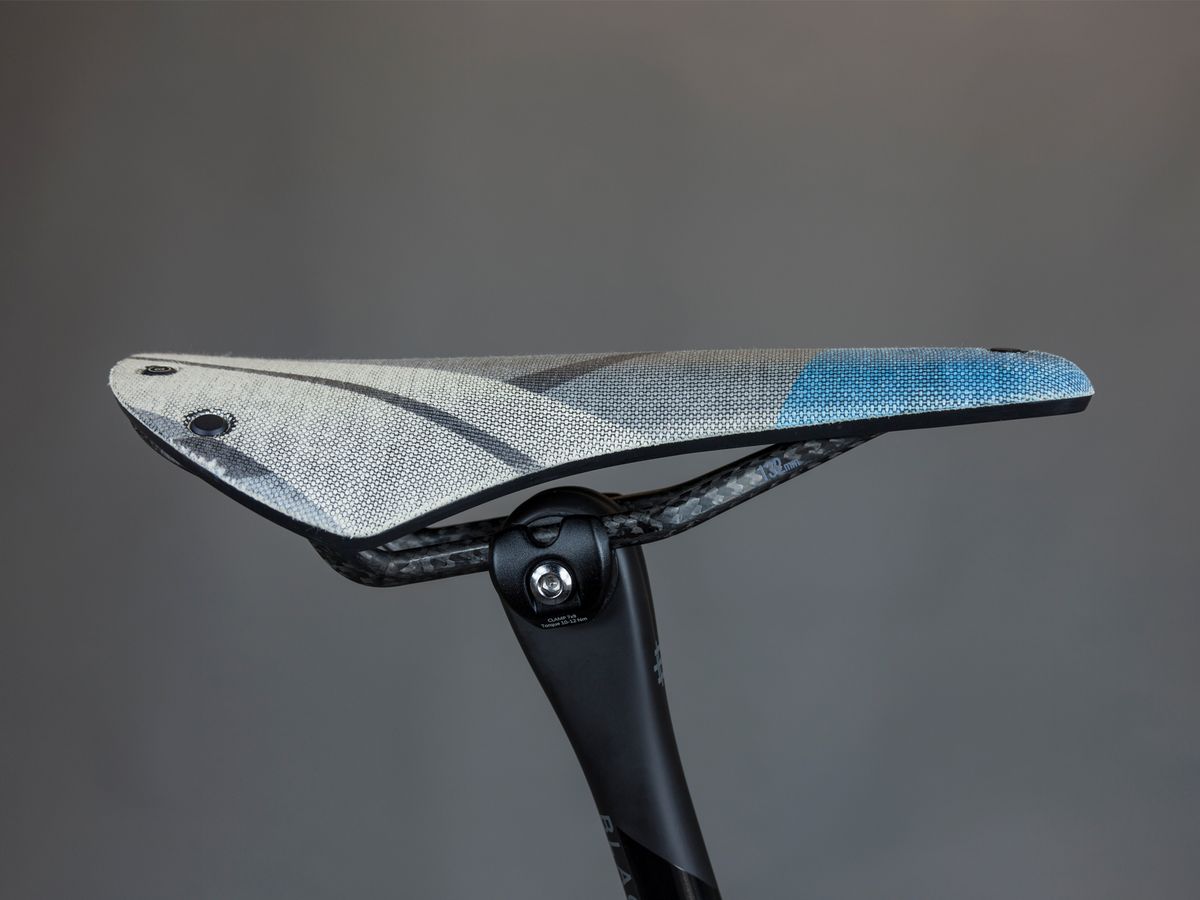 A matching saddle is also available for the consumer builds