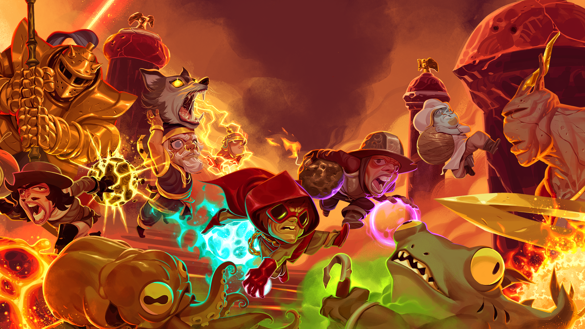Ball X Pit: Risen Ballbylon art
