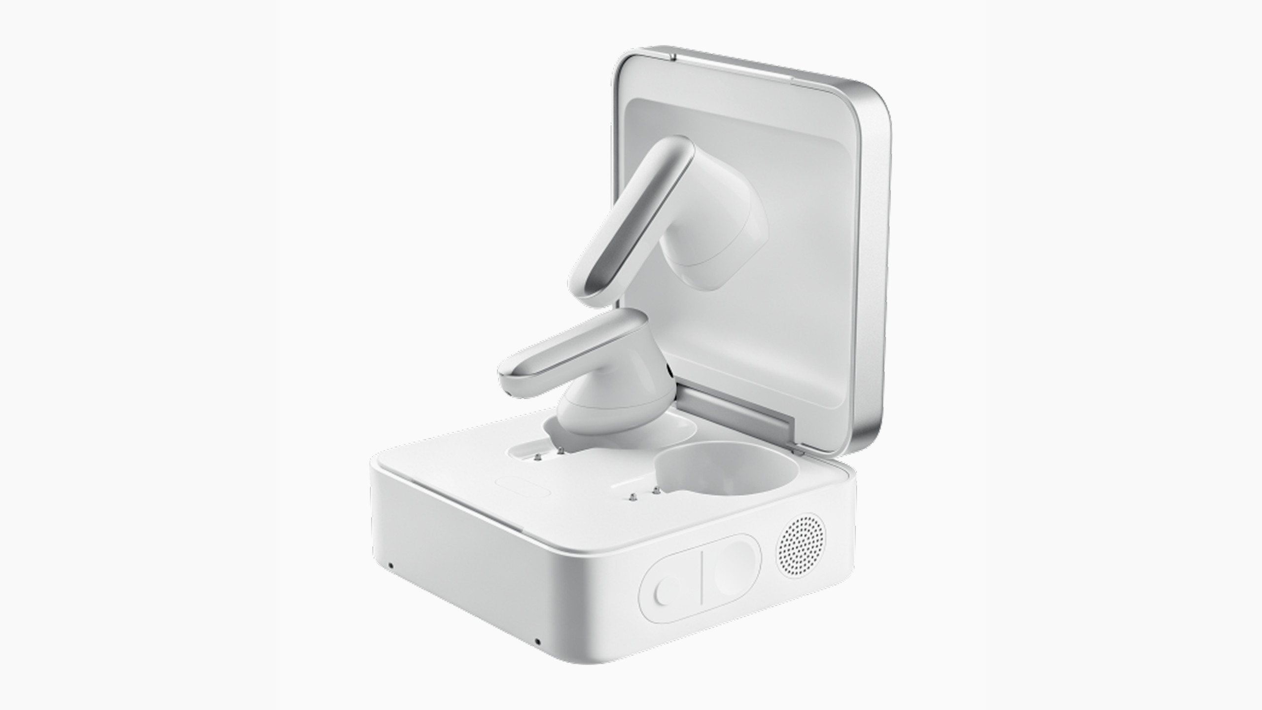 Plaud One AI earbud case