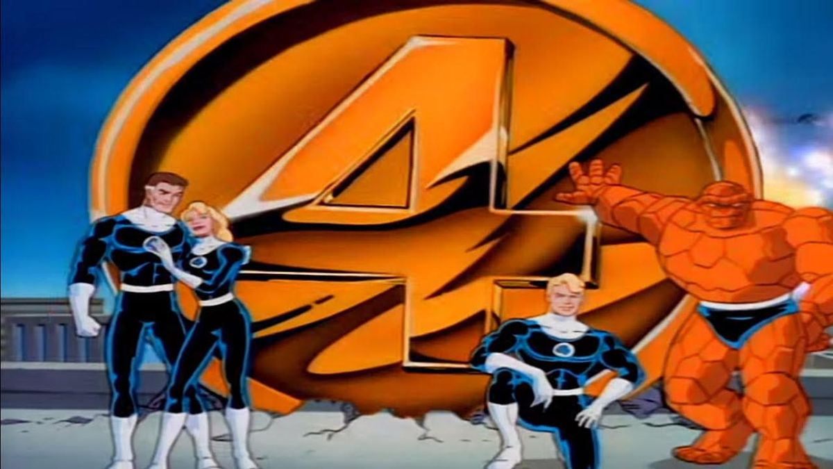 The old Fantastic Four cartoon