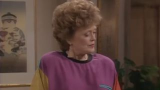 Rue McClanahan as Blanche Devereaux in The Golden Girls episode "Snap Out Of It"