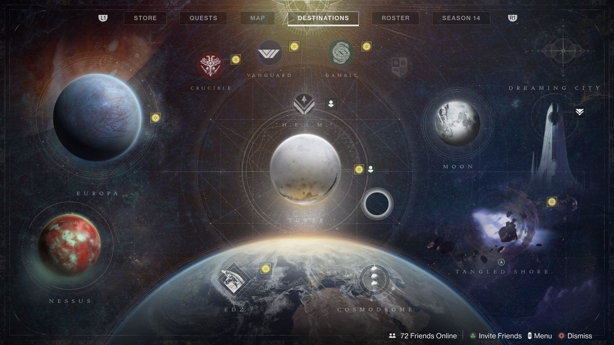 destiny patrol how to get other mission types