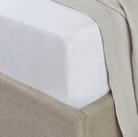 The White Company 500 Thread Count Cotton Deep Fitted Sheet - Set of 2