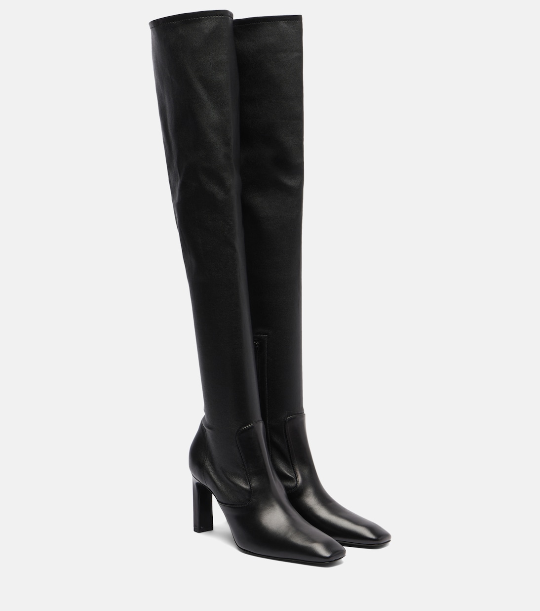 Leather Over-The-Knee Boots