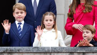 Prince George, Charlotte and Louis at the Jubilee