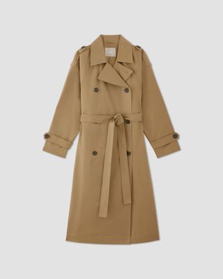 The Cotton Long Trench Coat