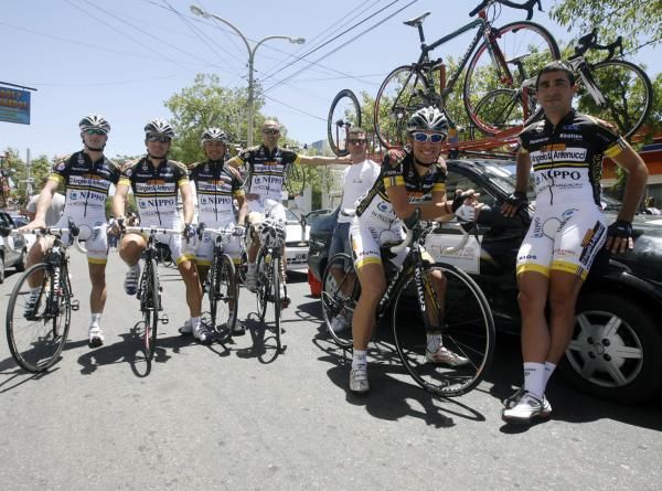 The D'Angelo &amp; Antenucci riders show off their new kit