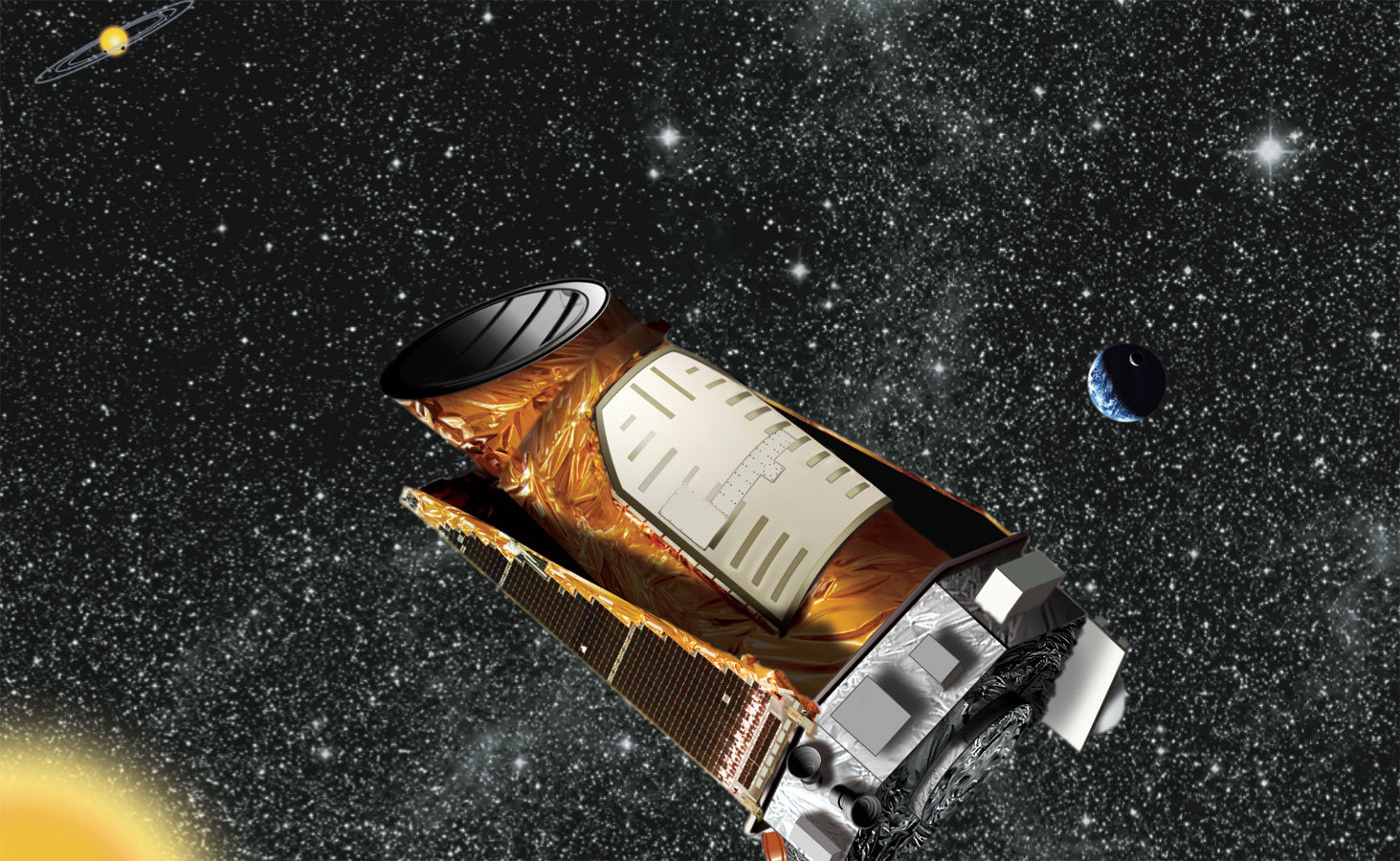 Kepler Space Telescope: Artist&#039;s Concept