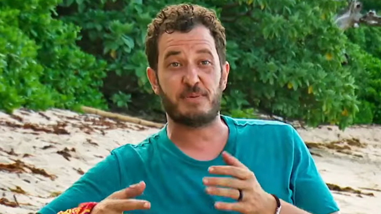 Rick talks during a confessional about his strategy on Survivor 50.