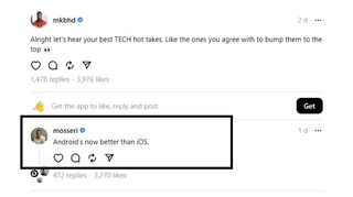 A screenshot of a Thread by MKBHD and responses to it