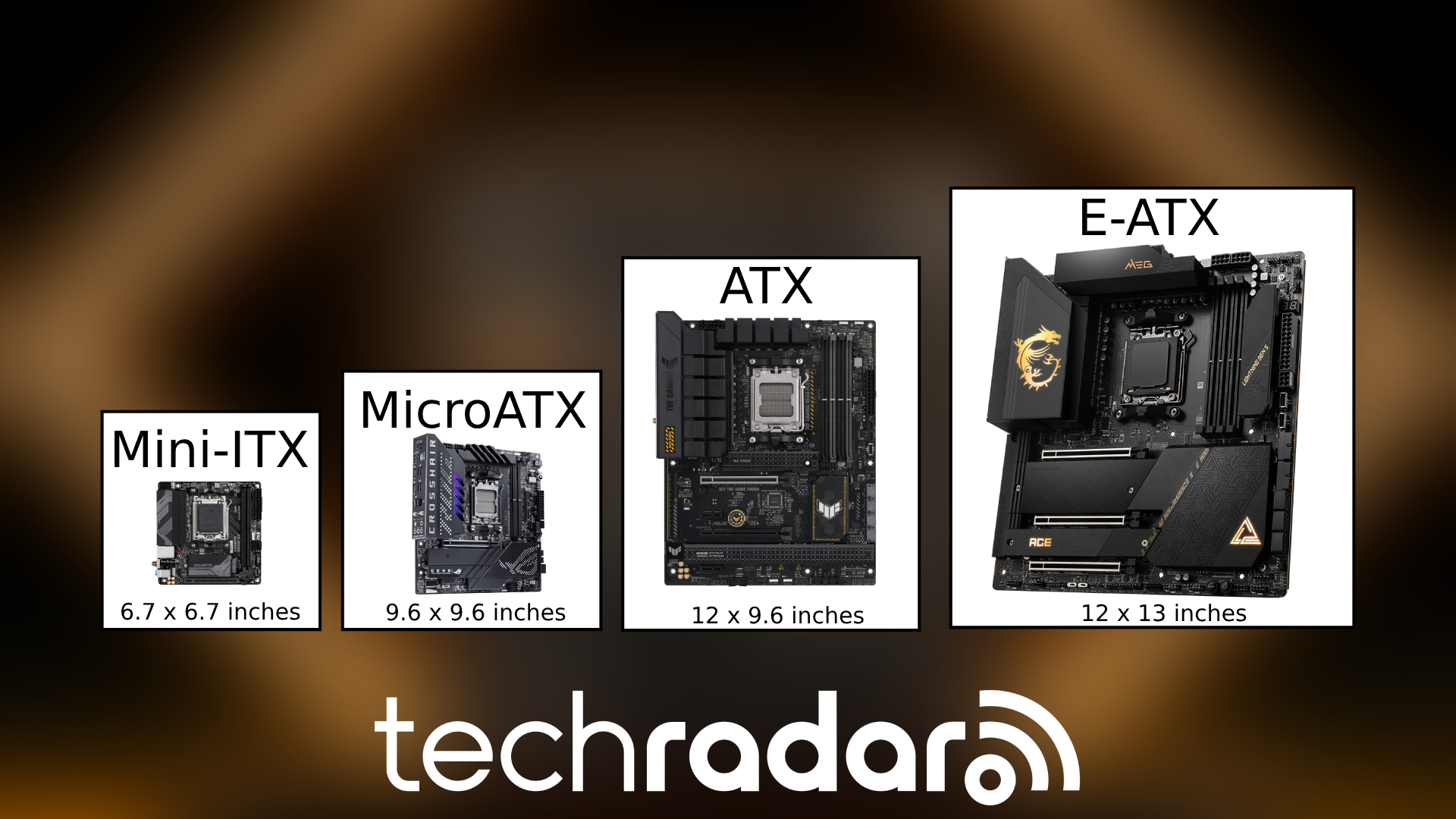 Motherboard size guide