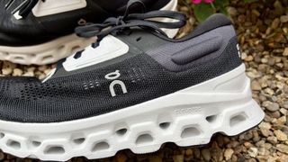 A photo of the On Cloudstratus 3 running shoes midsole