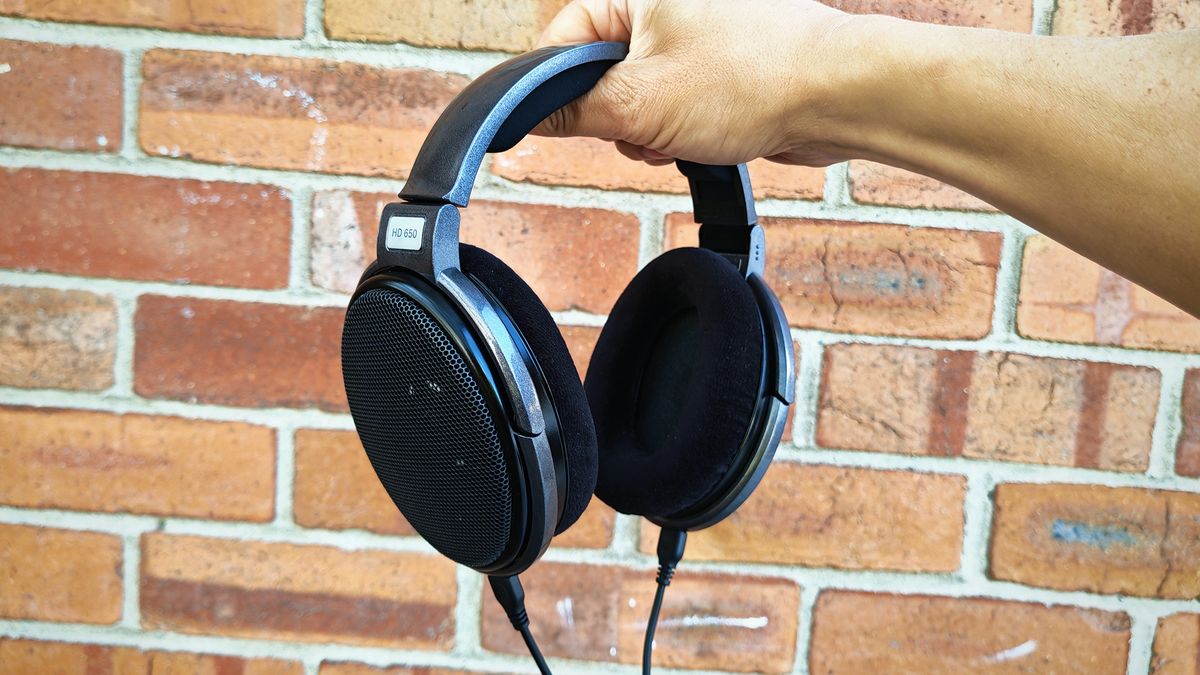 Photos featuring the Bose QC Ultras and the Sennheiser HD 650s.