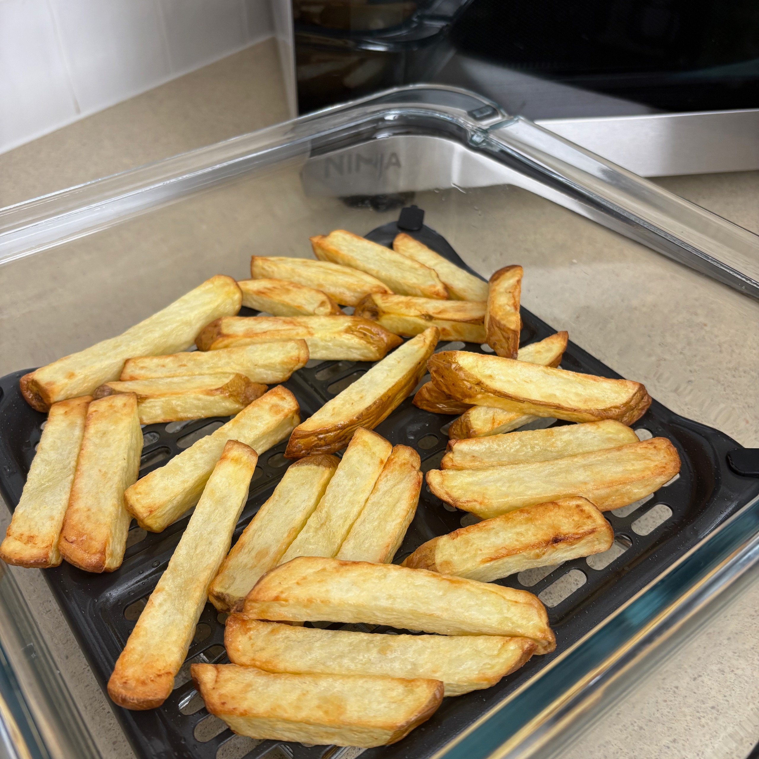 Testing the Ninja Crispi microwave air fryer combo