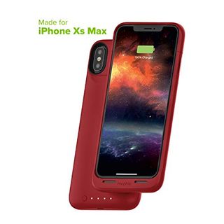 mophie Juice Pack Air - Mfi Certified - Wireless Charging - Protective Battery Pack Case for Apple iPhone Xs Max - Red