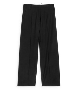 Penny Martin and Arket Tailored Trousers - Black - Arket Gb