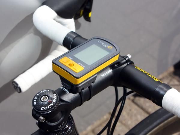 Sastre is using CycleOps' latest Joule 2.0 computer.