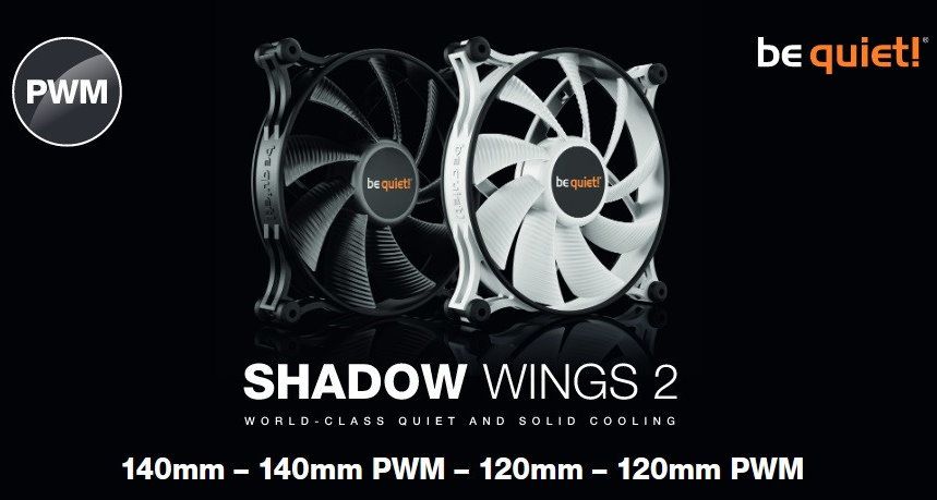 BL051 Shadow Wings Ventilateur 80 mm Mid speed be quiet 
