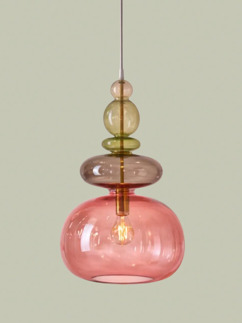 Hand Blown Glass Pendant Lighting 