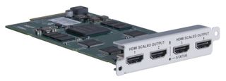 tvONE Exhibits New HDMI 4-port Output Module for CORIOmaster at InfoComm 2018