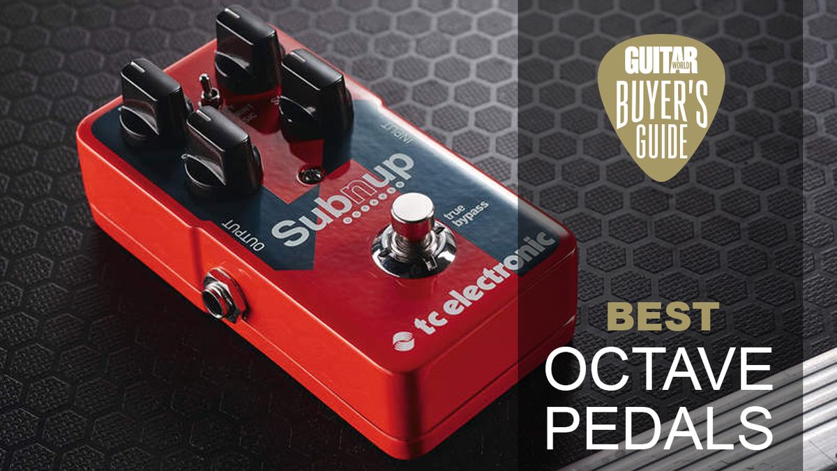 Best octave pedals: fast track your way to fat guitar tone with these