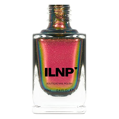 Ilnp Masquerade - Bright Pink, Violet, Red, Copper, Green Ultra Chrome Color Shifting Nail Polish