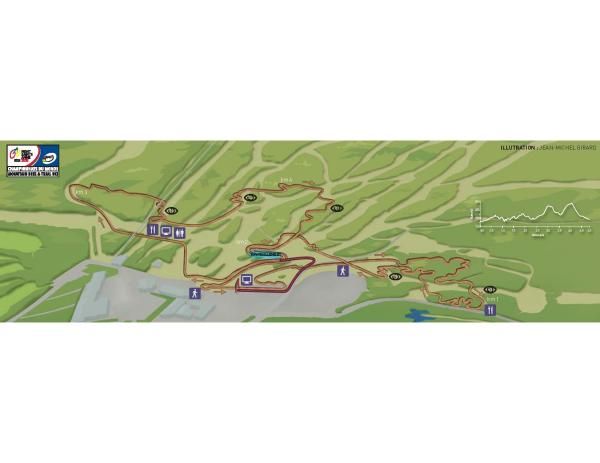 The 2010 cross country world championship course