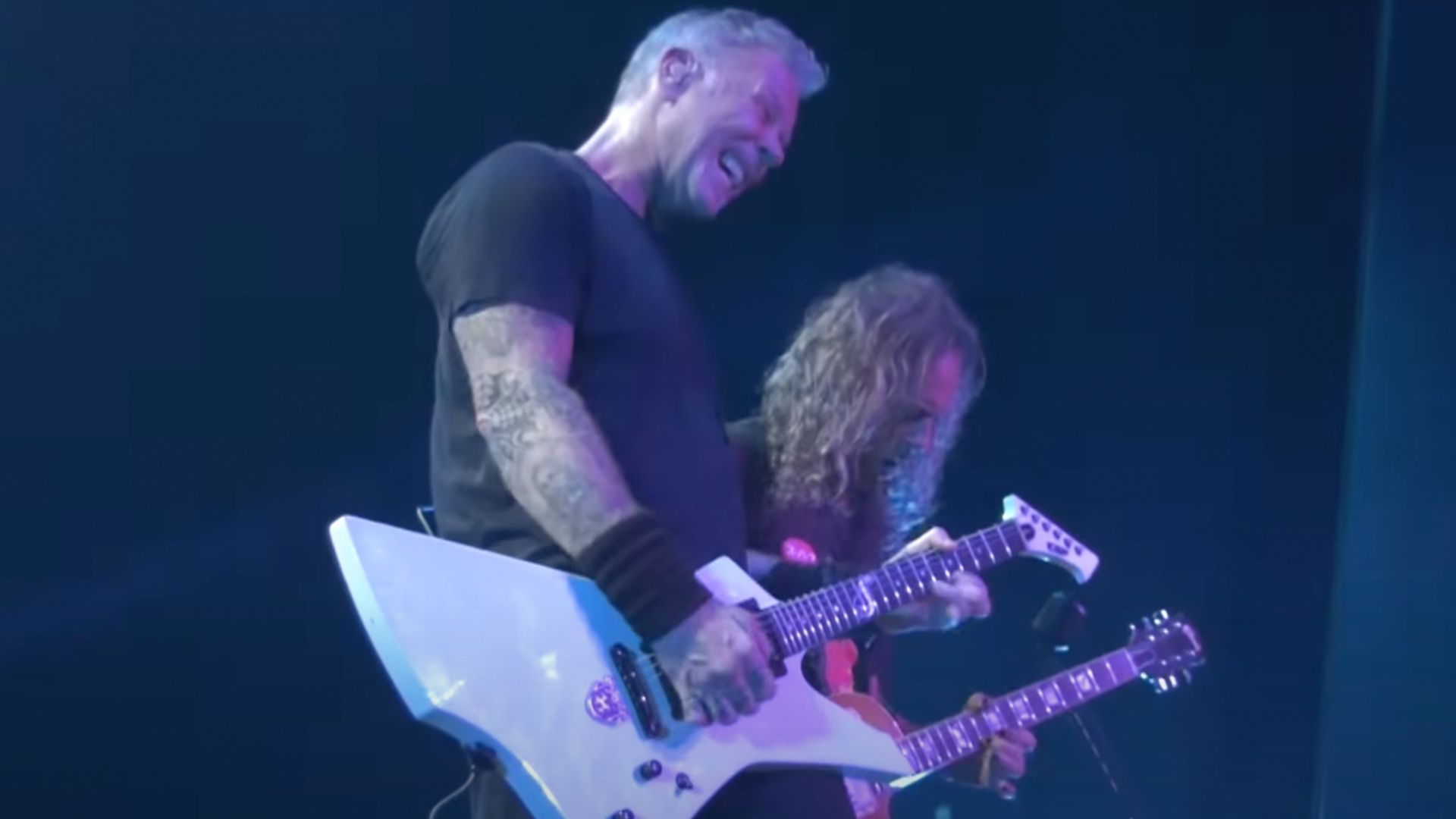 Watch Metallica rip their way through classic Ride The Lightning track