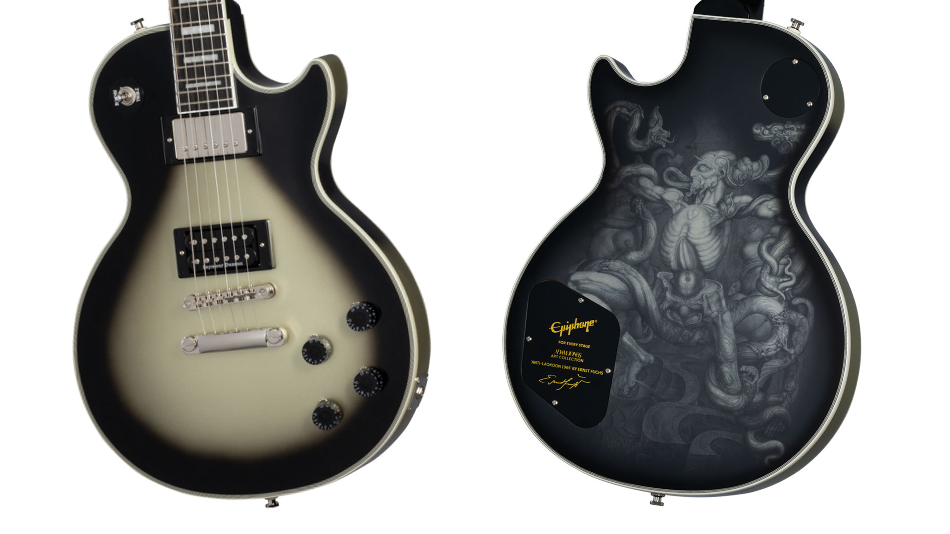 Epiphone The Berserker: Adam Jones Les Paul Custom Art Collection 