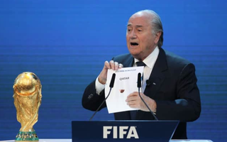 FIFA Uncovered: Sepp Blatter announcing Qatar in the World Cup draw
