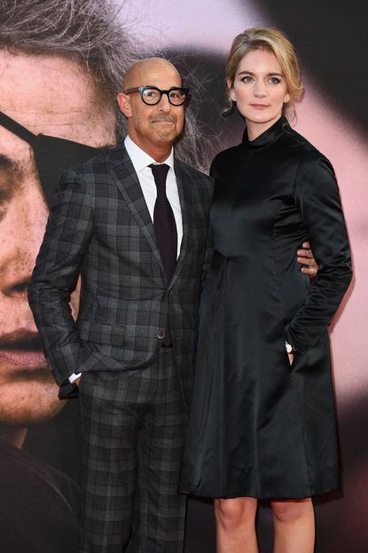 Stanley Tucci and Felicity Blunt Tucci