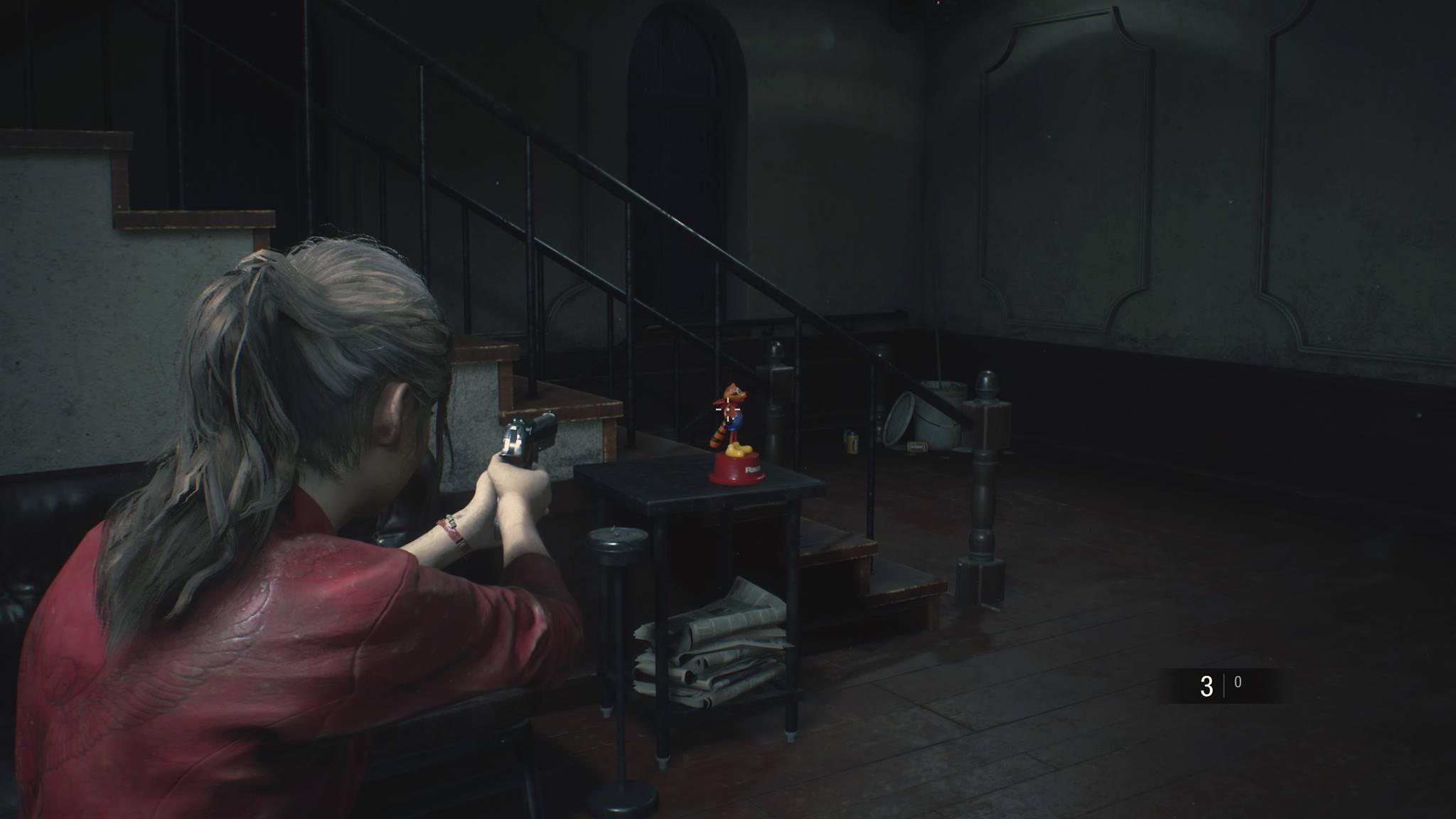 Resident evil 2 играть за клэр. Resident Evil 2 Remake кубики Шерри. Resident Evil 2 Remake Клэр. SLS 60 Resident Evil 2 Клэр.