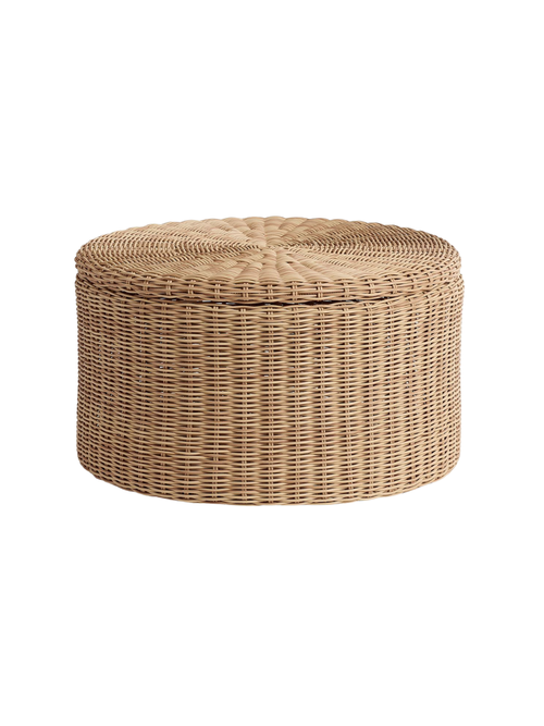 Huntington Wicker Round Coffee Table